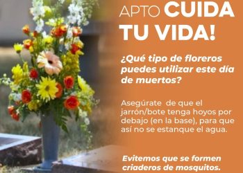 IMPLEMENTA SECRETARÍA DE SALUD ACCIONES CONTRA EL DENGUE EN FESTIVIDADES DEL DÍA DE MUERTOS&nbsp;