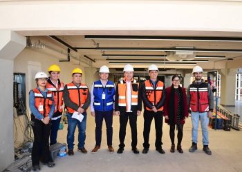 Presenta 85% de avance construcción de biblioteca del Colegio de Sonora