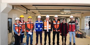 Presenta 85% de avance construcción de biblioteca del Colegio de Sonora