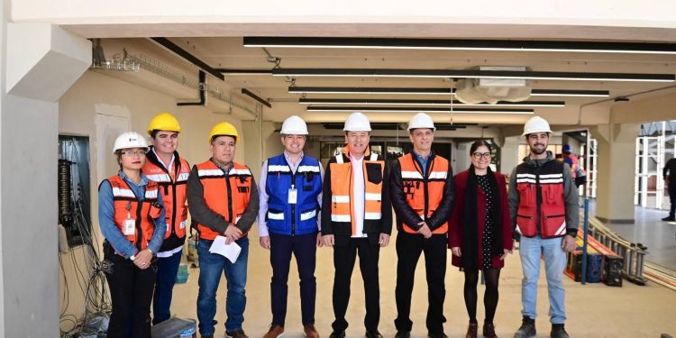 Presenta 85% de avance construcción de biblioteca del Colegio de Sonora