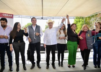 Gobernador Durazo entrega infraestructura vial y espacios públicos en beneficio de navojoenses