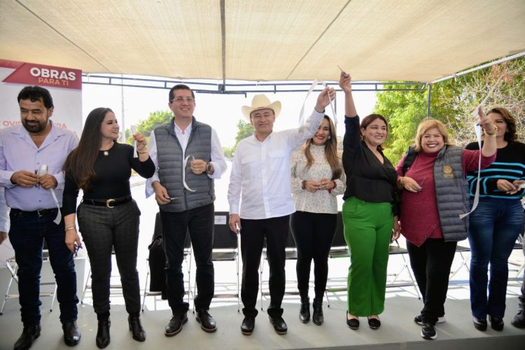 Gobernador Durazo entrega infraestructura vial y espacios públicos en beneficio de navojoenses