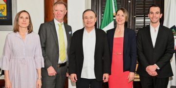 Sostiene Gobernador reunión con embajador de Finlandia en México