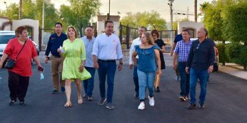 ENTREGA ANTONIO ASTIAZARÁN RECARPETEO DE PRIVADA REAL DE MONTEJO