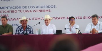Plan de Justicia Yaqui trascenderá generaciones: gobernador Alfonso Durazo