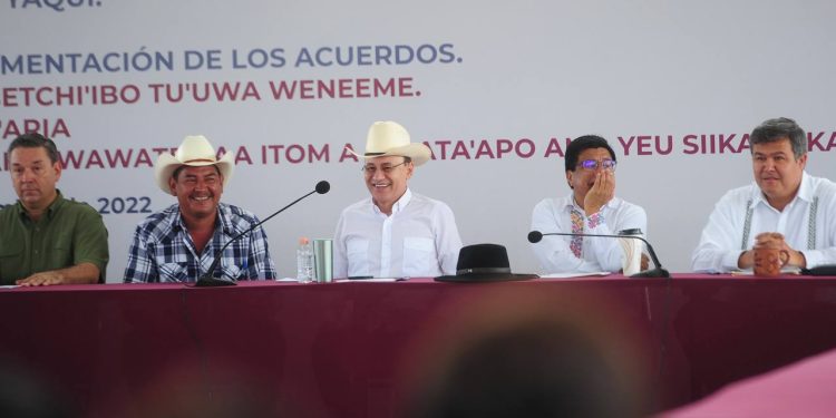 Plan de Justicia Yaqui trascenderá generaciones: gobernador Alfonso Durazo