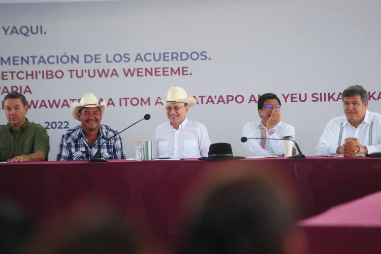 Plan de Justicia Yaqui trascenderá generaciones: gobernador Alfonso Durazo