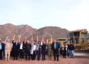 GOBERNADOR ALFONSO DURAZO DA BANDERAZO A INICIO DE OBRA DEL COMPLEJO DE SEGURIDAD PÚBLICA EN GUAYMAS-EMPALME&nbsp;