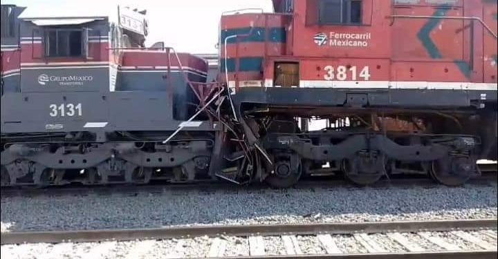 Chocan dos trenes cerca de la carretera Hermosillo-Sahuaripa, deja lesionados