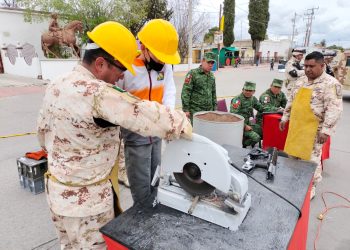 MESA ESTATAL DE SEGURIDAD DESTRUYE 193 ARMAS EN ÍMURIS
