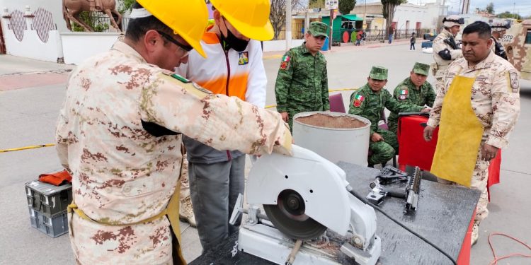 MESA ESTATAL DE SEGURIDAD DESTRUYE 193 ARMAS EN ÍMURIS