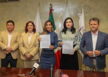 FIRMAN CONVENIO DE COLABORACIÓN CONGRESO DEL ESTADO E ISTAI