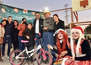 CONVIVEN CON ANTONIO ASTIAZARÁN FAMILIAS DE LINDA VISTA Y ALREDEDORES