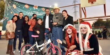 CONVIVEN CON ANTONIO ASTIAZARÁN FAMILIAS DE LINDA VISTA Y ALREDEDORES