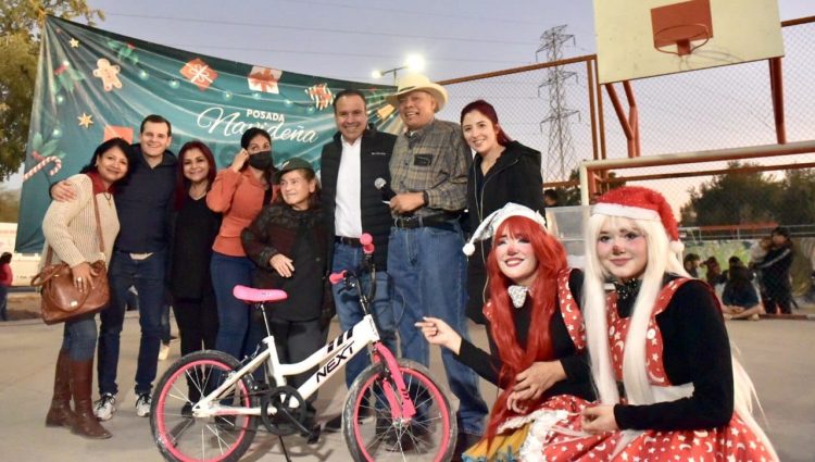 CONVIVEN CON ANTONIO ASTIAZARÁN FAMILIAS DE LINDA VISTA Y ALREDEDORES