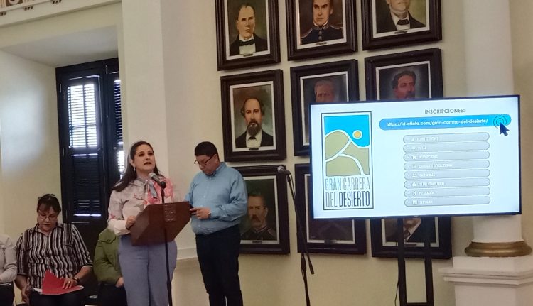 Presenta Secretaría de Turismo y Gobierno del Estado la “Gran Carrera del Desierto”&nbsp;