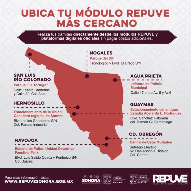 Contarán municipios con más de 90 millones de pesos procedentes de la regularización de vehículos de procedencia extranjera: gobernador Alfonso Durazo