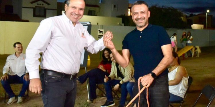 ENTREGA ALCALDE DE HERMOSILLO PARQUE PARA MASCOTAS