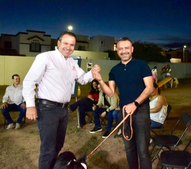 ENTREGA ALCALDE DE HERMOSILLO PARQUE PARA MASCOTAS 