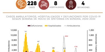 SALUD SONORA CONFIRMA 228 CASOS MAS DE COVID-19&nbsp;