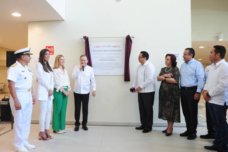 El nuevo Hospital General del Estado representa un parteaguas en la salud de las y los sonorenses: gobernador Alfonso Durazo