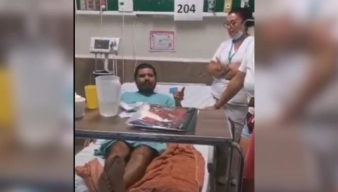 LIBERAN A CAMILLERO QUE TRASLADÓ A NIÑA DE 6 AÑOS PRENSADA EN ELEVADOR DEL IMSS