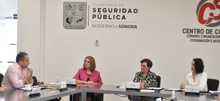 Cecyte Sonora y Proaes se suman a la estrategia de seguridad en Sonora: María Dolores del Río