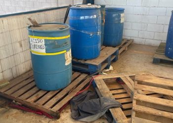 Marinos y policías aseguran narcolaboratorio de “crystal” en Guaymas