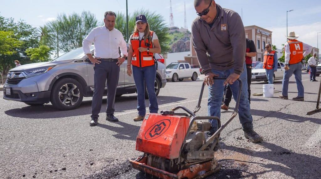 No habrá tregua: Continúa Ayuntamiento con plan urgente de bacheo
