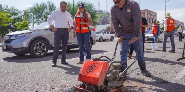 No habrá tregua: Continúa Ayuntamiento con plan urgente de bacheo