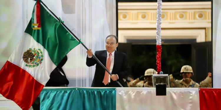CELEBRAN EL GRITO DE INDEPENDENCIA EN HERMOSILLO
