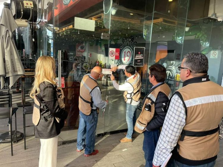 CLAUSURA DIRECCIÓN DE ALCOHOLES CERVECERÍA 19