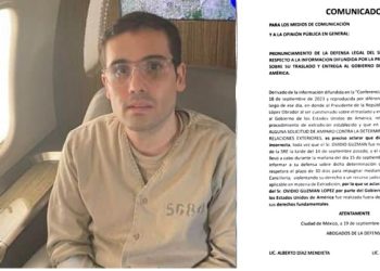 Extradición de Ovidio Guzmán a EEUU fue ilegal, aseguran abogados.