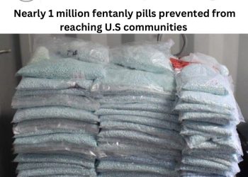 REPORTA EL CBP ARIZONA INCAUTAMIENTO DE 953 MIL PASTILLAS DE FENTANILO