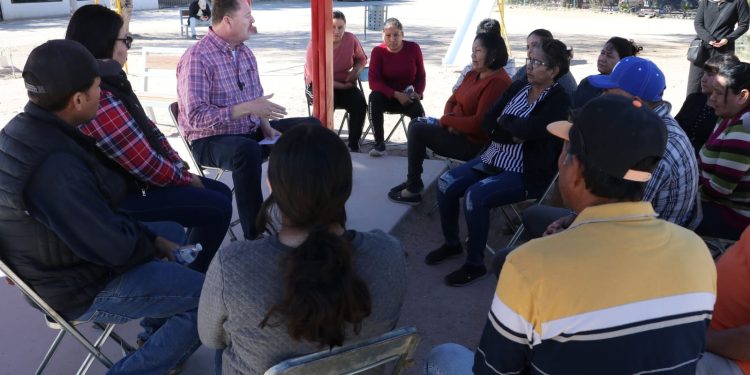Recorre “El Borrego” Gándara pueblos del oriente de Hermosillo