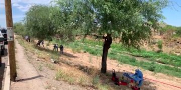 ENCUENTRAN RESTOS HUMANOS EN CANAL DEL BULEVAR LÁZARO CÁRDENAS