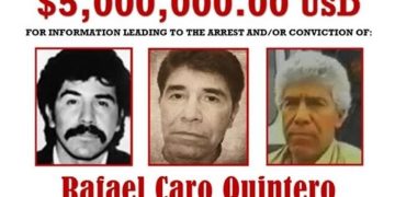 ES DETENIDO EL CAPO RAFAEL CARO QUINTERO