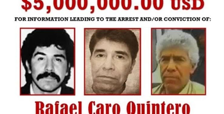 ES DETENIDO EL CAPO RAFAEL CARO QUINTERO