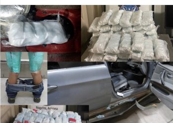 INCAUTA LA CBP ARIZONA GRAN CANTIDAD DE NARCÓTICOS EN NOGALES