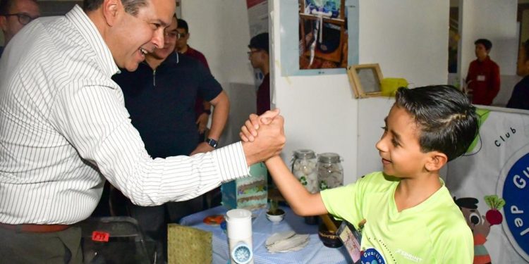 REITERA ANTONIO ASTIAZARÁN APOYO A PROYECTOS EN INAUGURACIÓN DE EXPO CIENCIAS SONORA 2023