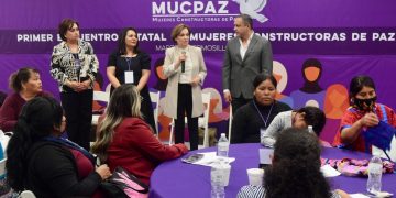 REALIZA GOBIERNO DE SONORA PRIMER ENCUENTRO ESTATAL CON MUJERES CONSTRUCTORAS DE PAZ