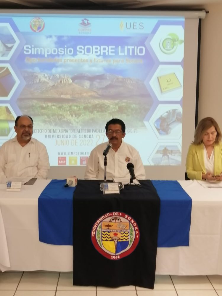 Organizas Unison y UES Simposio Sobre el &nbsp;litio