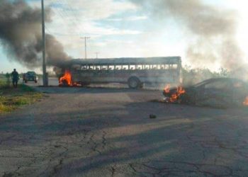 Matamoros, Tamaulipas amaneció con bloqueos y balaceras durante el día del padre