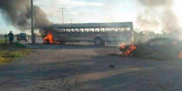 Matamoros, Tamaulipas amaneció con bloqueos y balaceras durante el día del padre