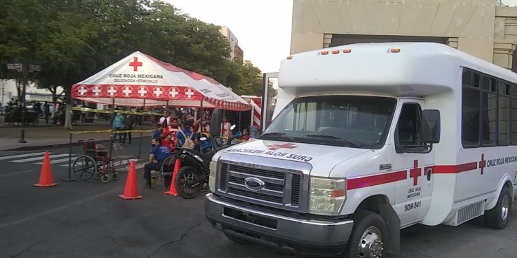 Despliega Cruz Roja&nbsp; 7 puntos&nbsp; de atención en Fiestas&nbsp; del Pitic