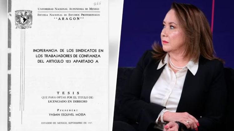 YASMÍN ESQUIVEL ‘RESPIRA’: TRIBUNAL CONFIRMA SUSPENSIÓN VS. COMITÉ DE ÉTICA DE LA UNAM