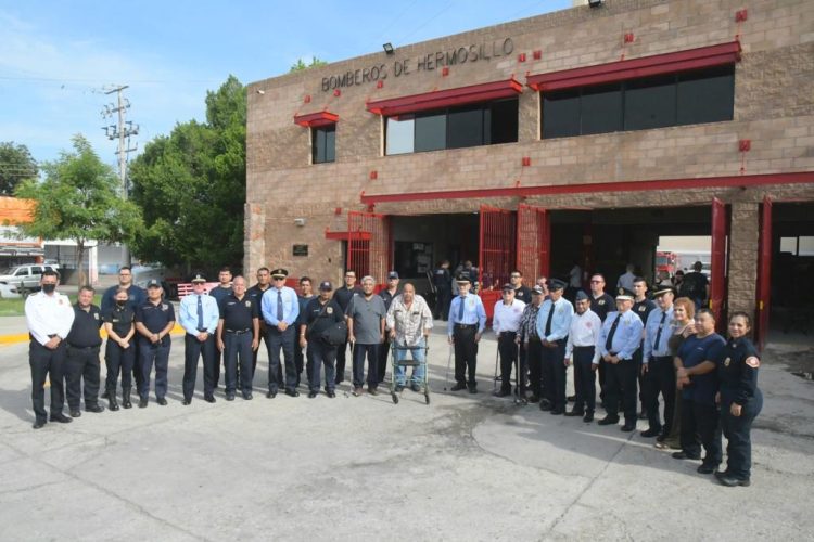 Conmemora Bomberos de Hermosillo 76 años de su fundación