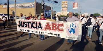 MARCHAN FAMILIARES DE VÍCTIMAS Y SOBREVIVIENTES DE LA GUARDERÍA ABC EN EL 14 ANIVERSARIO LUCTUOSO&nbsp;