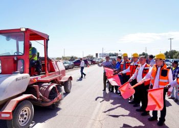Inicia Gobernador Durazo obras de infraestructura vial e hídricas con inversión de 113.5 mdp