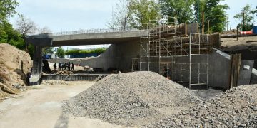 PRESENTA 30 POR CIENTO DE AVANCE NUEVO PASO DESNIVEL DE BULEVAR LUIS ENCINAS&nbsp;